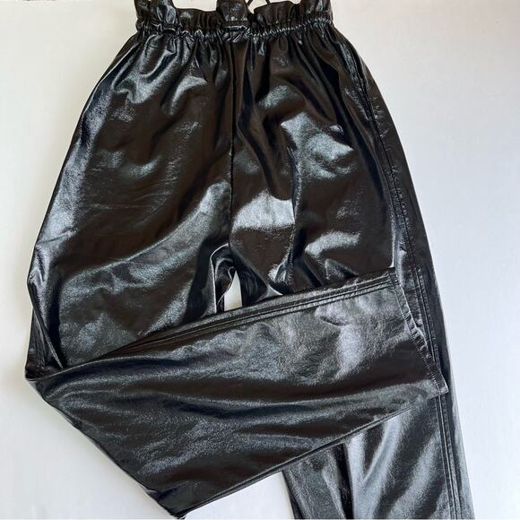 Aritzia Wilfred Jive Vegan Leather High Rise Pants - Picture 7 of 9